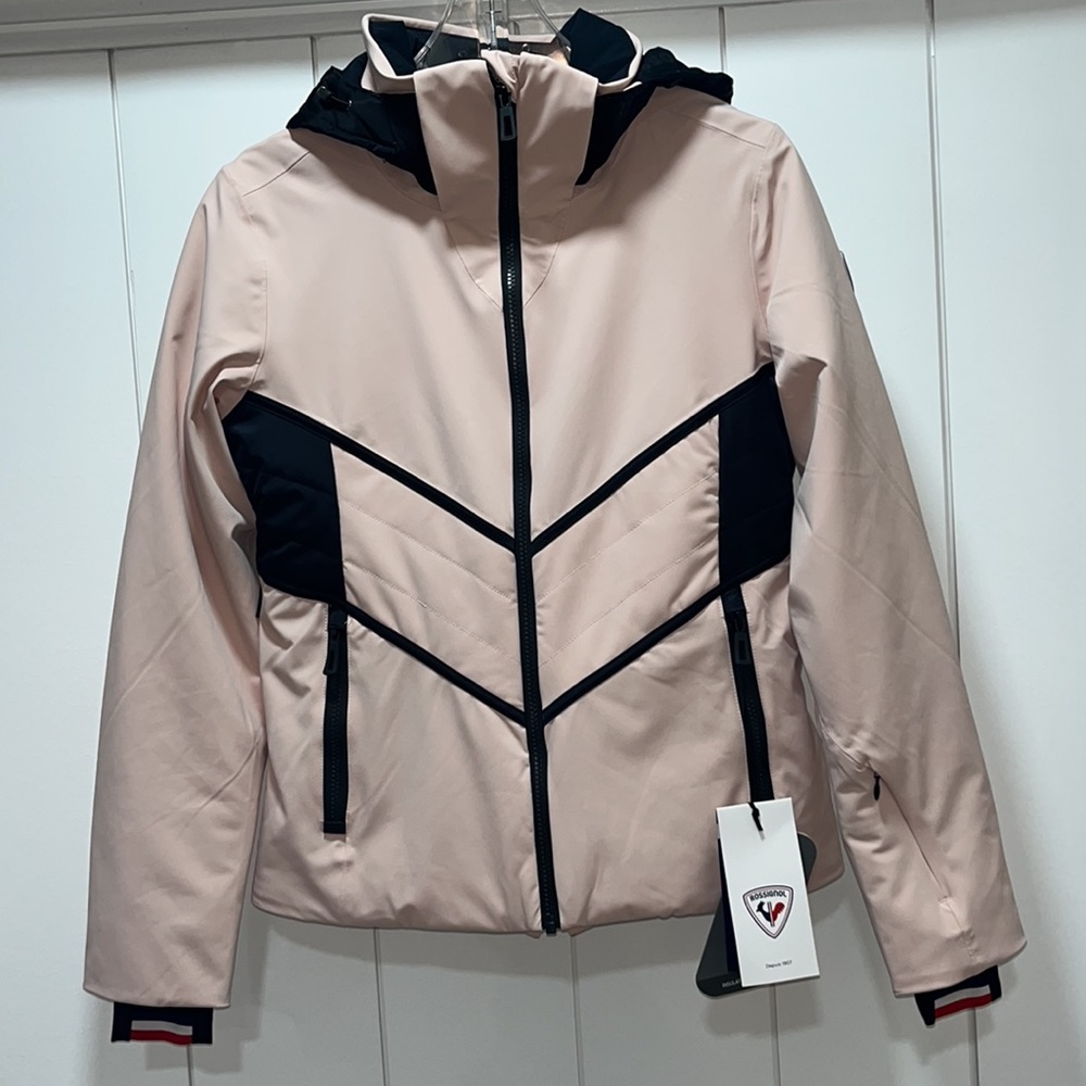 Rossignol Women's Ski Jacket - Pink and Black